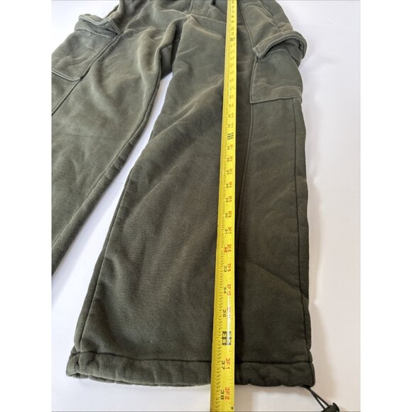 Gap Khaki Green Side Pockets Sweatpants Size XS - Picture 5 of 9